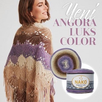 Nako Angora Luks Color 81915