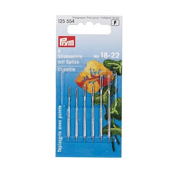 prym igły do haftu płaskiego 124 554