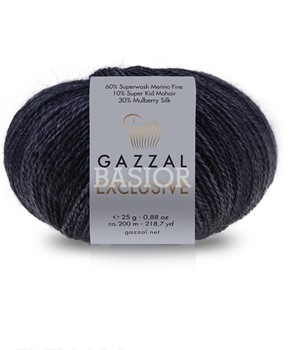 gazzal exclusive merino jedwab moher