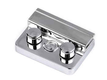 Zapięcie do toreb srebrne 32 x 46 mm 790503