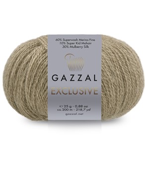 gazzal exclusive merino jedwab moher