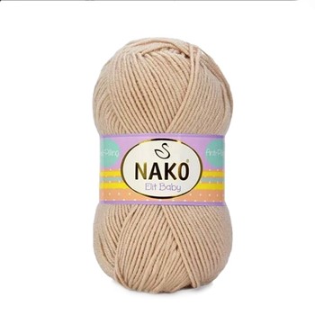 Nako Elit Baby 1204 100g  beżowy