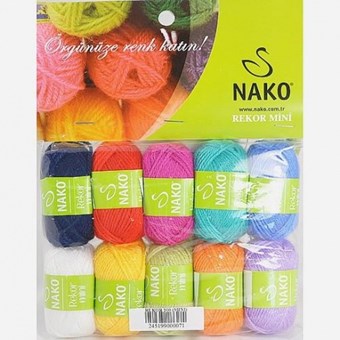 Nako Rekor sozyste kolory 10x10g