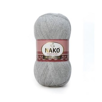 Nako Angora Luks 195 szary