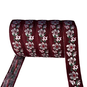 TAŚMA OZDOBNA BOHO ETNO LUDOWA 20 MM