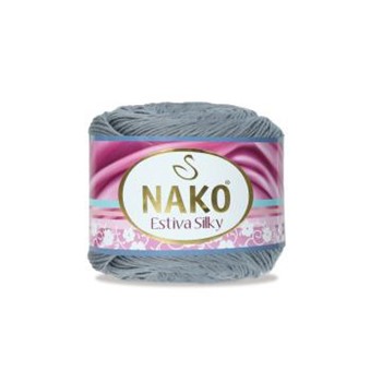 Nako Estiva Silky 10880 ciemny szary