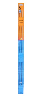 Pony druty proste teflonowe 2 mm
