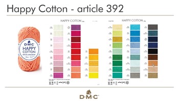DMC Happy Cotton 754 malina