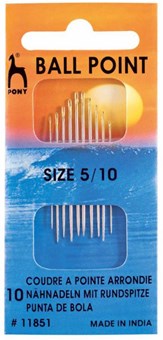 Igły do szycia dzianin (Pony)