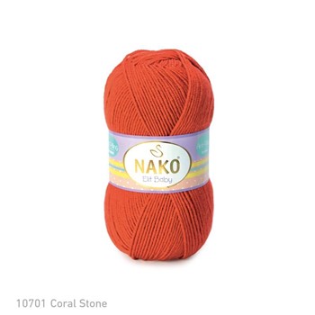 Nako Elit Baby 10701 100g koral