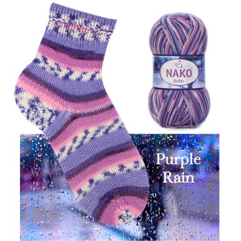 Nako Boho 82456 Purple Rain