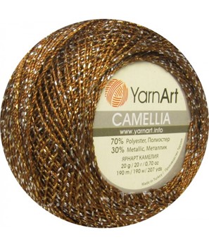 Yarn Art Camellia  422 brąz