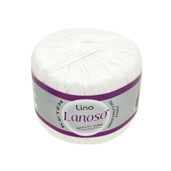 LANOSO LINO WŁÓCZKA LEN WISKOZA
