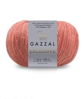 gazzal exclusive merino jedwab moher