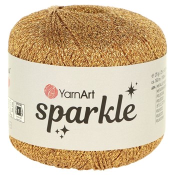 yarnart sparkle kordonek metalizowany 