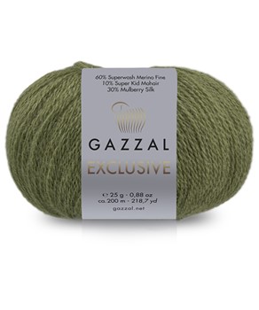 gazzal exclusive merino jedwab moher