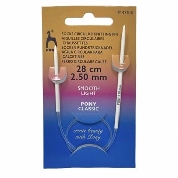 PONY druty na żyłce 28  cm