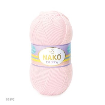 Nako Elit Baby  2892 100g jasny róż