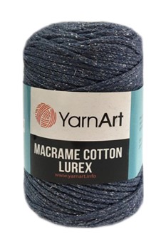 yarn art macrame cotton lurex