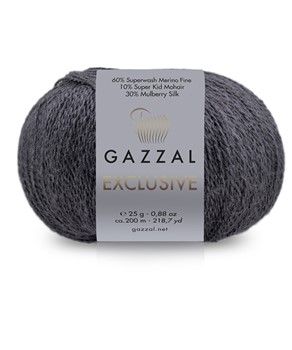 gazzal exclusive merino jedwab moher