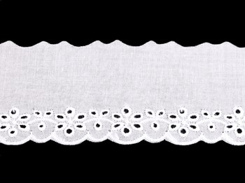 HAFT ANGIELSKI 5 CM BIAŁY