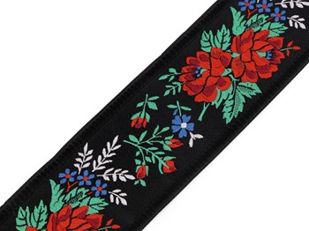 TAŚMA  WZÓR LUDOWY 50 mm