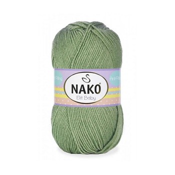 Nako Elit Baby 10307 100g  zielony