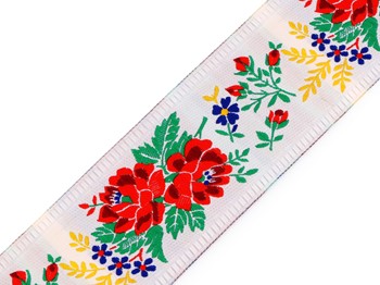 TAŚMA  WZÓR LUDOWY 50 mm