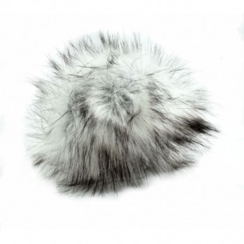 Pompon do czapki 15 cm SZARY