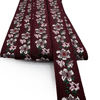 TAŚMA OZDOBNA BOHO ETNO LUDOWA 20 MM