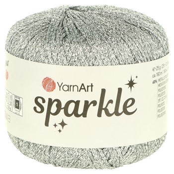 yarnart sparkle kordonek metalizowany 