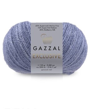 gazzal exclusive merino jedwab moher