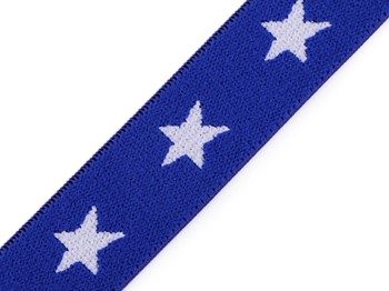 GUMA płaska 20 MM GWIAZDKI