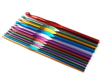 zestaw szydełek aluminiowych