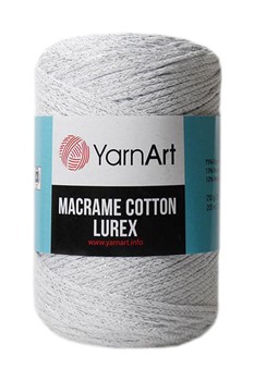 yarn art macrame cotton lurex