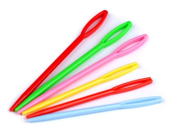 igły do wełny  plastikowe