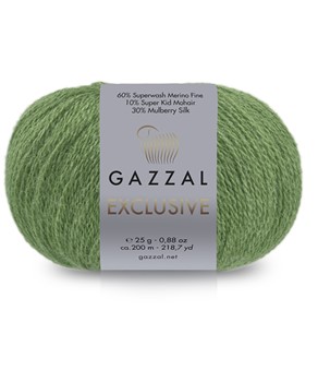 gazzal exclusive merino jedwab moher
