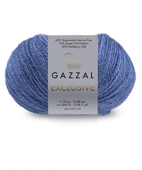 gazzal exclusive merino jedwab moher
