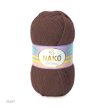 Nako Elit Baby 4367 100g brąz