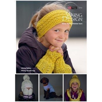 viking garn reflex nitka odblaskowa