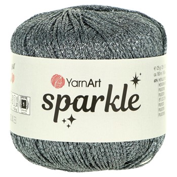 yarnart sparkle kordonek metalizowany 