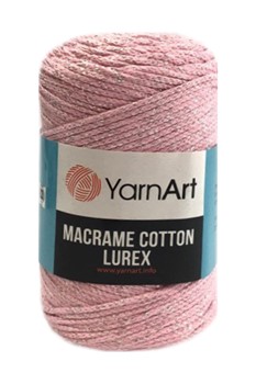 yarn art macrame cotton lurex