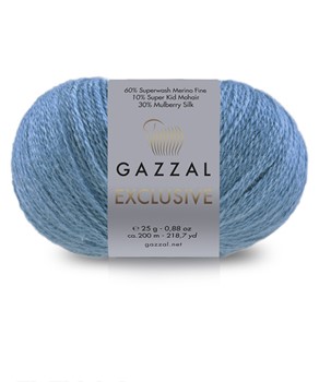 gazzal exclusive merino jedwab moher