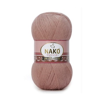 Nako Angora Luks 11054 brudny róż