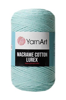 yarn art macrame cotton lurex