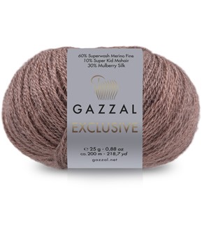 gazzal exclusive merino jedwab moher