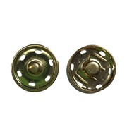Zatrzaski metalowe (9) śr. 23mm ZŁOTY 1 sztuka
