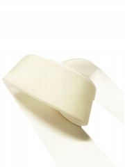 AKSAMITKA 10MM ECRU 1M