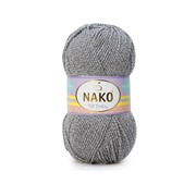 Nako Elit Baby 21353 100g szaro biały