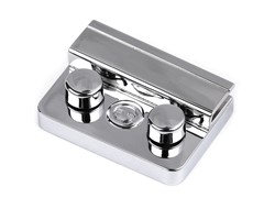 Zapięcie do toreb srebrne 32 x 46 mm 790503